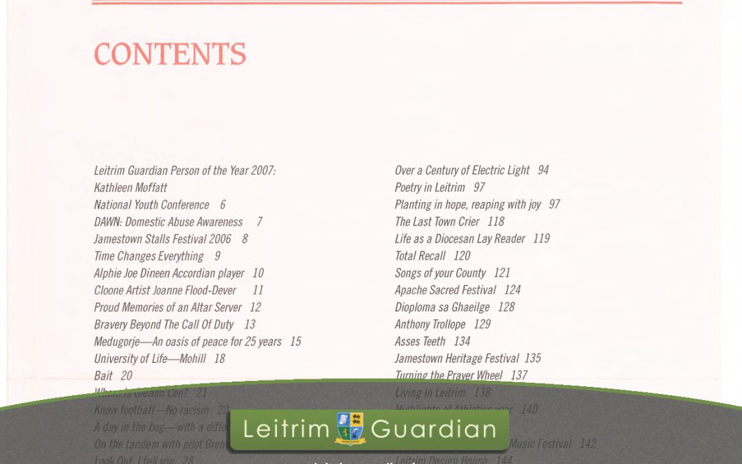 1 – Contents | LG2007
