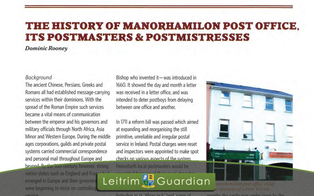 107 – History of Manorhamilton Post Office | LG2011