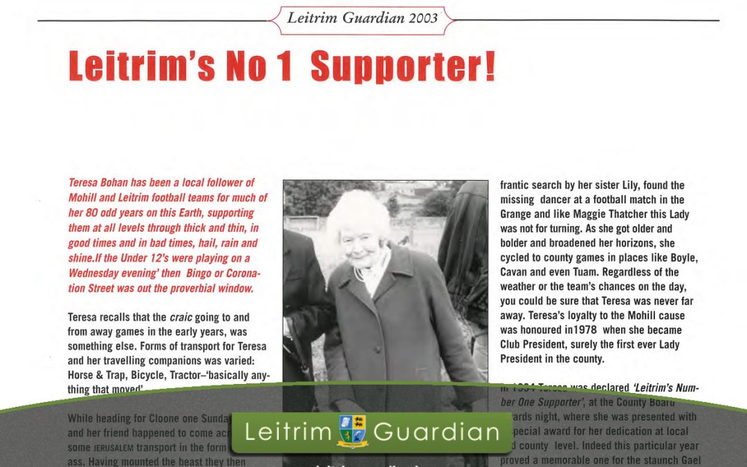 11 – Leitrim’s No 1 Supporter | LG2003