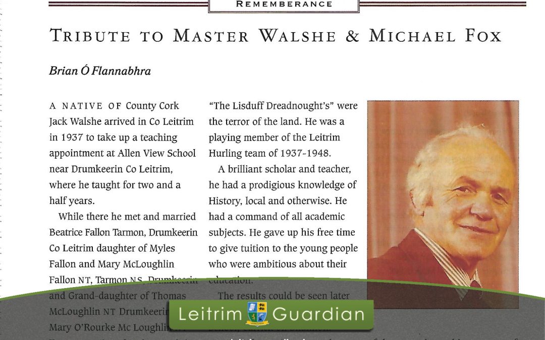 117 – Tribute to Master Walsh & Michael Fox | LG2018