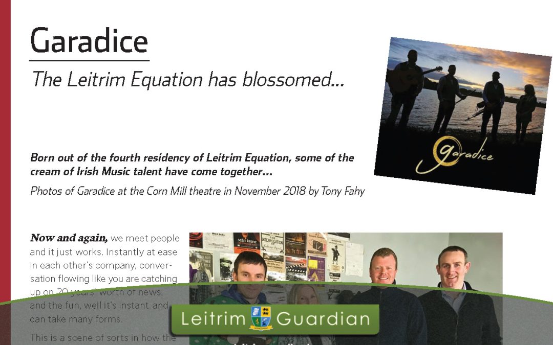 118 – Garadice – The Leitrim Equation has blossomed | LG2019