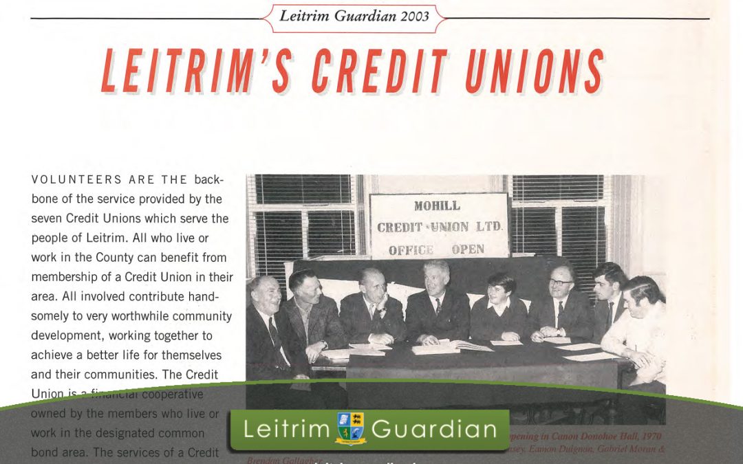 12 – Leitrim’s Credit Unions | LG2003