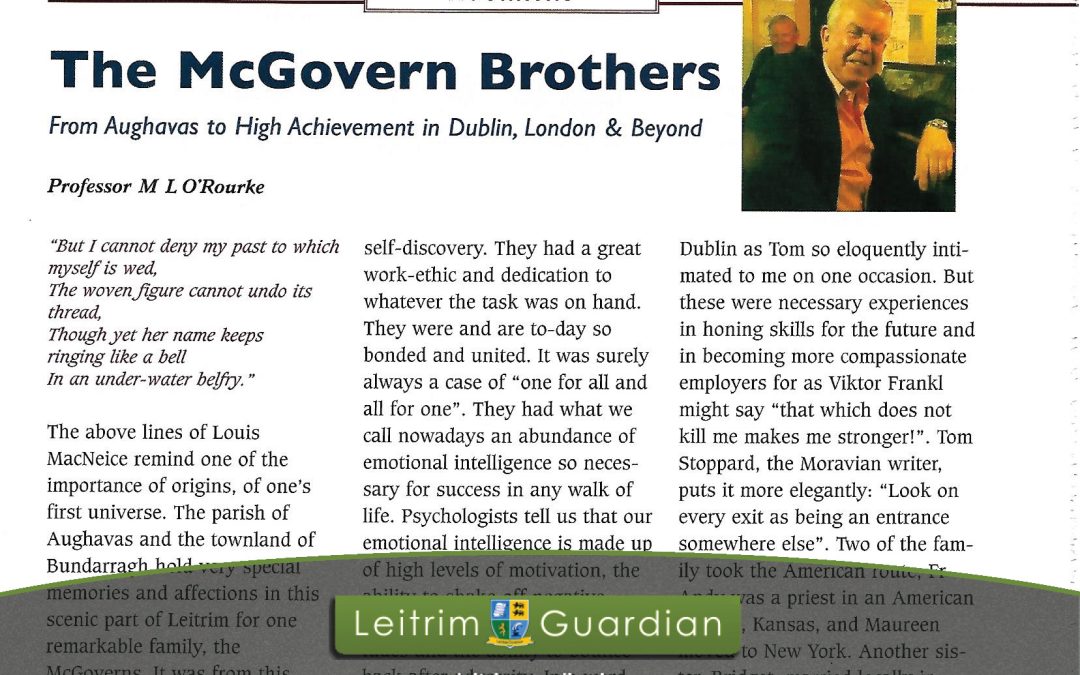 12 – The McGovern Brothers | LG2018
