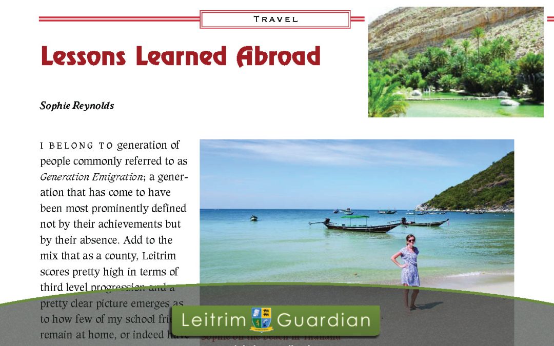 122 – Lessons Learned Abroad | LG2013