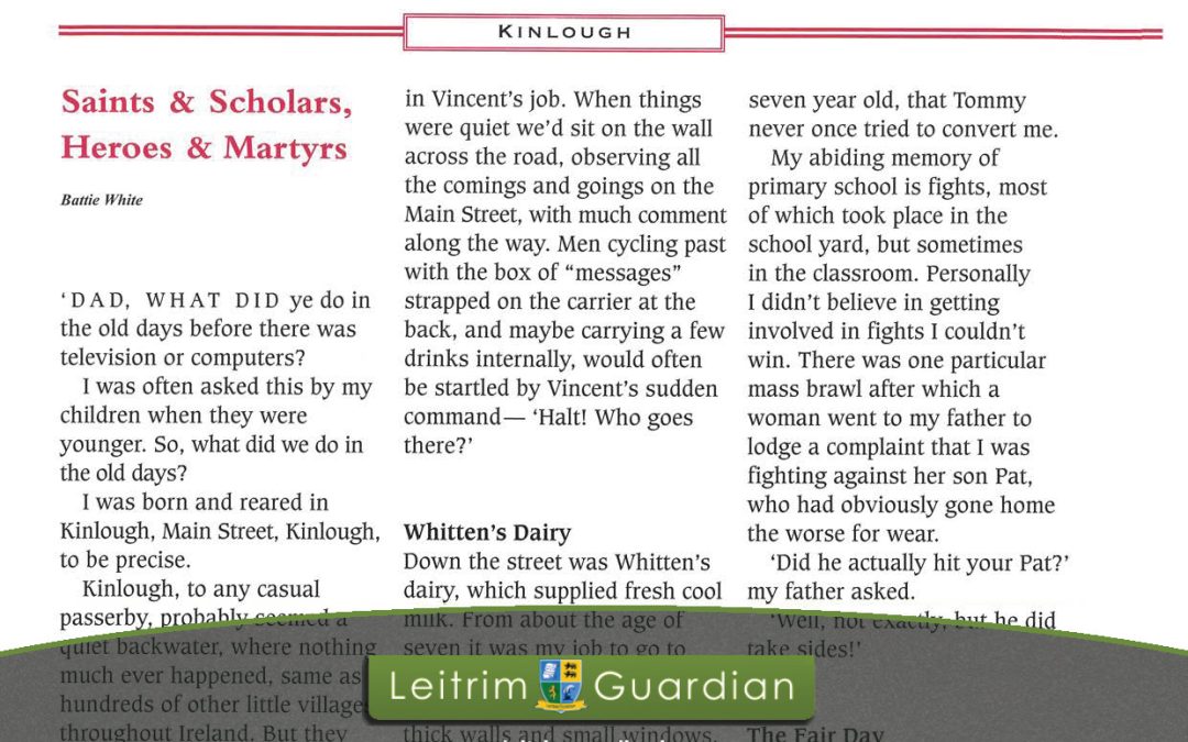 122 – Saints and Scholars – Heroes and Martyrs | LG2012