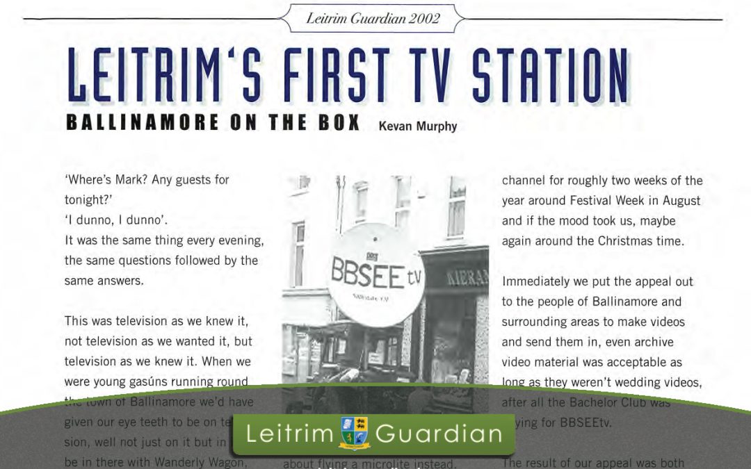 125 – Leitrim’s First TV Station | LG2002