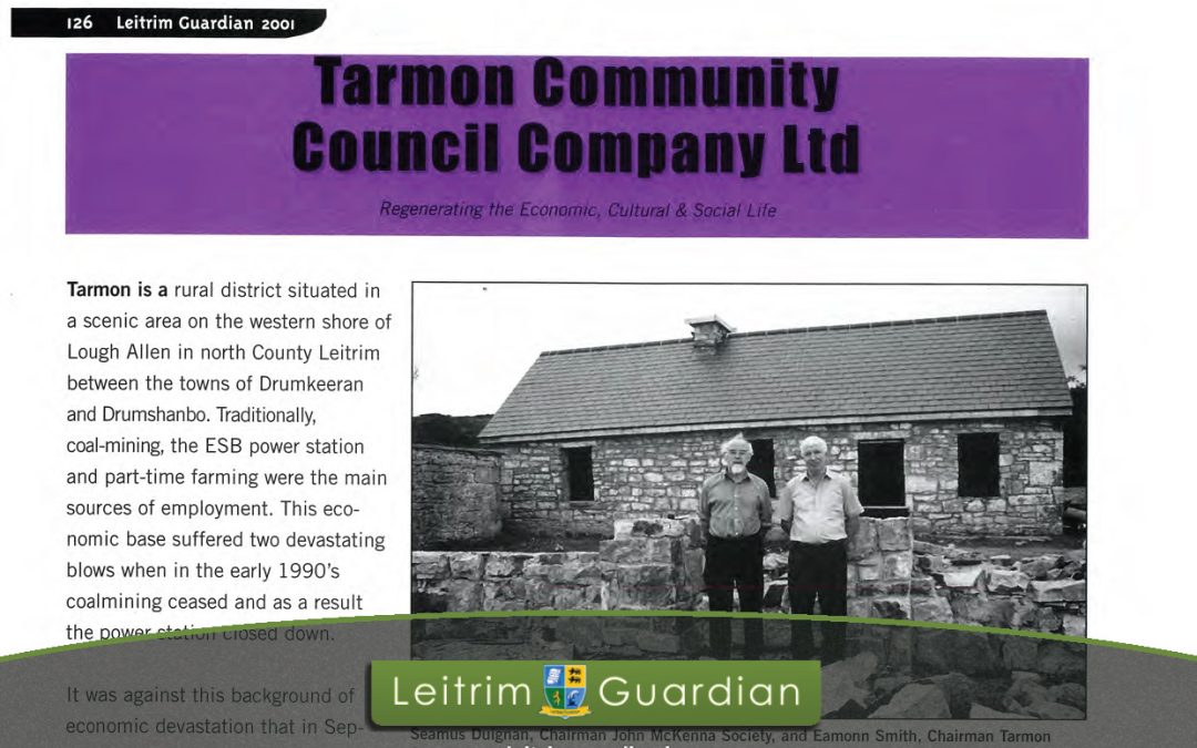 126 – Tarmon Community Council Company Ltd | LG2001