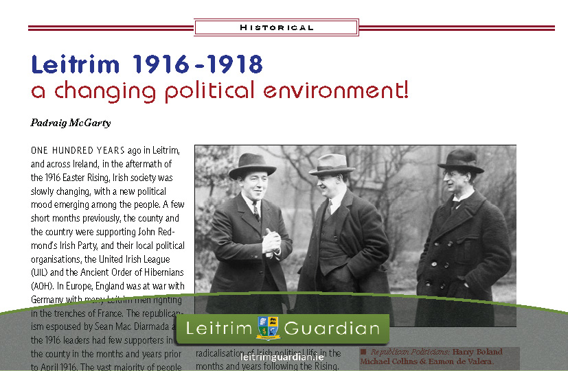 132 – Leitrim – a changing political environment | LG2017