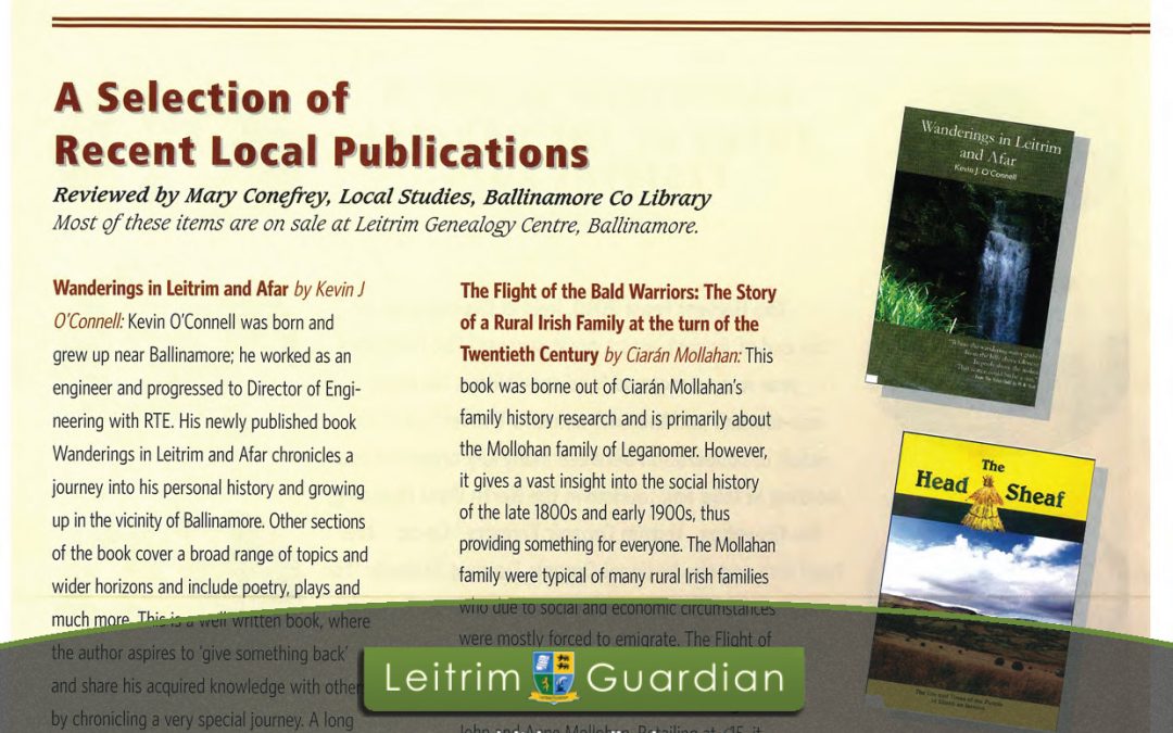 138 – A Selection of Recent Local Publications | LG2011