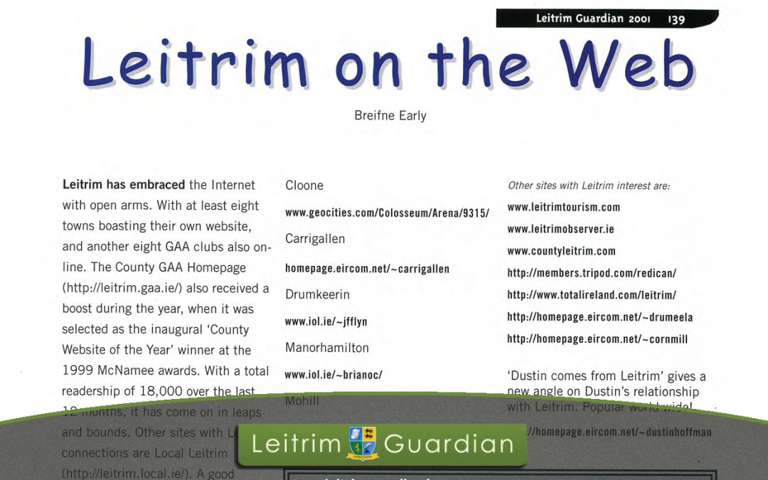 139 – Leitrim on the Web | LG2001