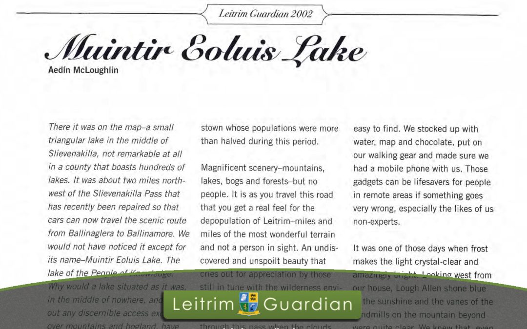 139 – Muintir Eoluis Lake | LG2002