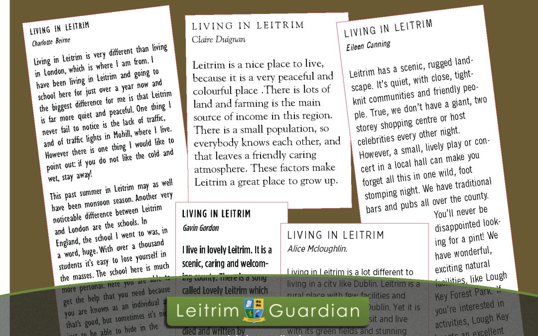 142 – Childrens Thoughts about Leitrim | LG2013