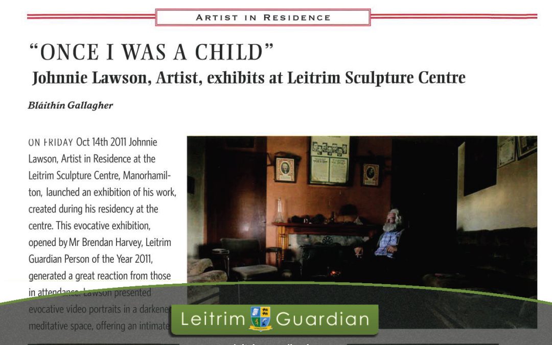 144 – Johnnie Lawson – Artist in Residence | LG2012