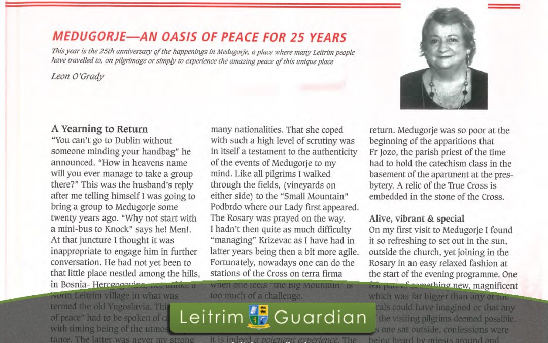 15 – Medjugorje – An oasis of peace for 25 years | LG2007