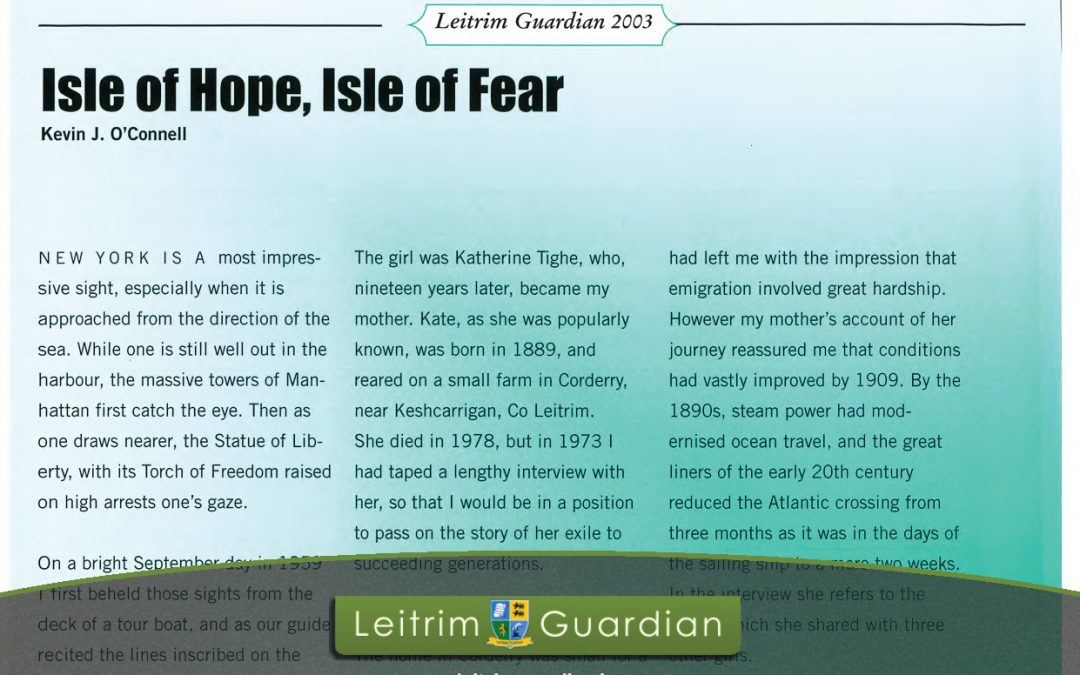 154 – Isle of Hope, Isle of Fear | LG2003