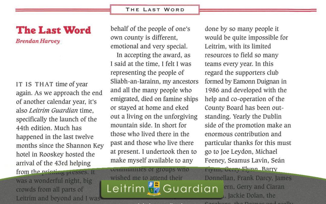 156 – The Last Word | LG2012