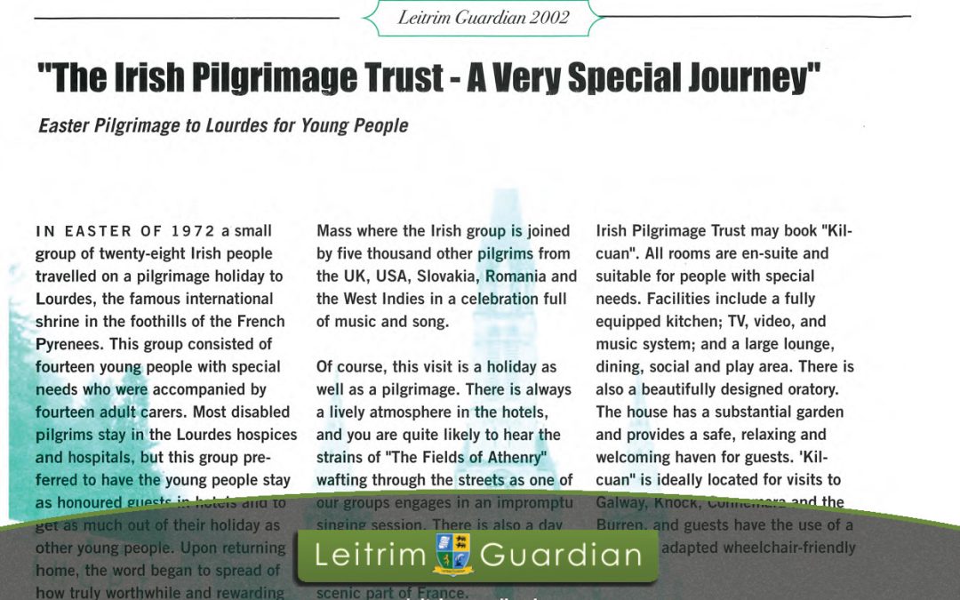 160 – Irish Pilgrimage Trust – A very special Journey | LG2003