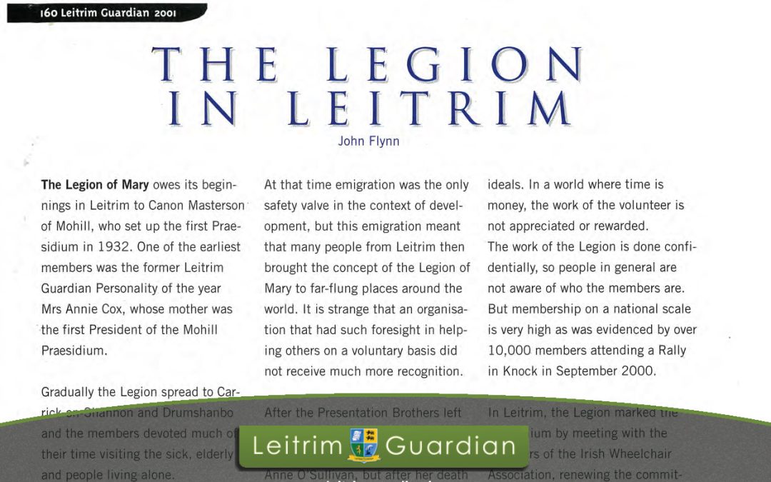 160 – The Legion in Leitrim | LG2001