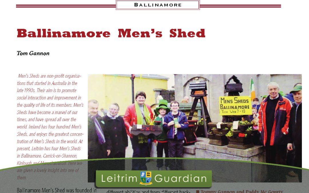 170 – Ballinamore Men’s Sheds | LG2018