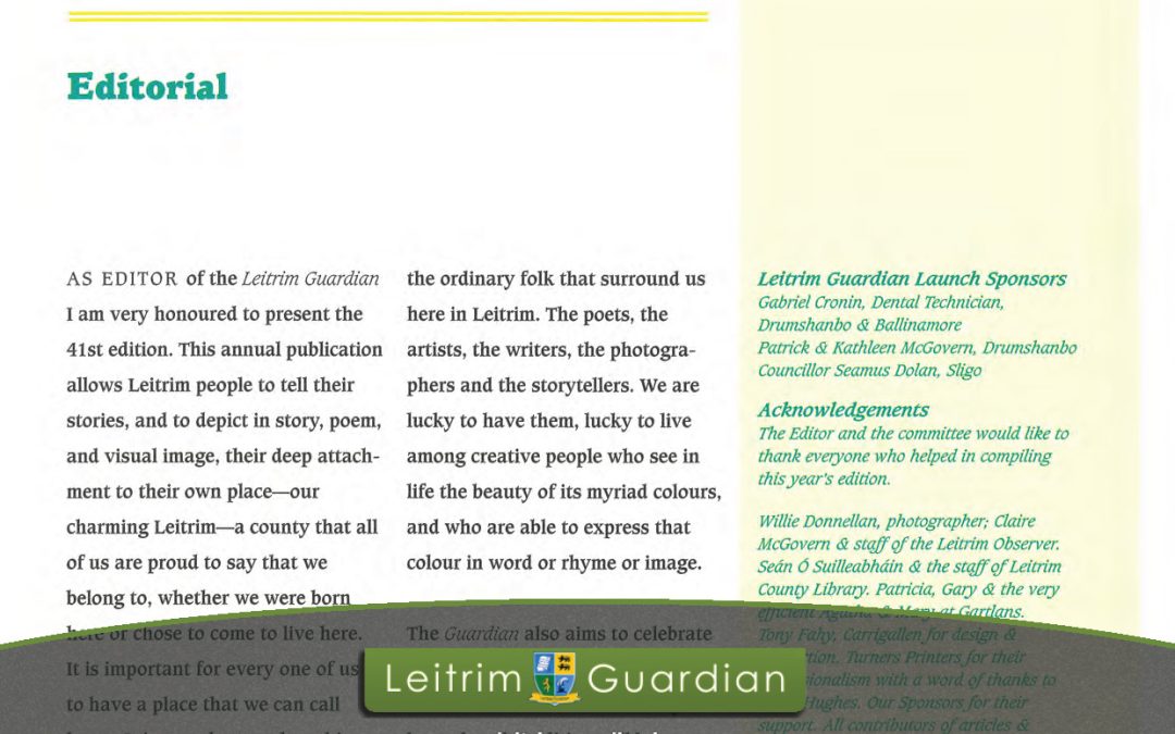 2 – From the Editor | LG2009