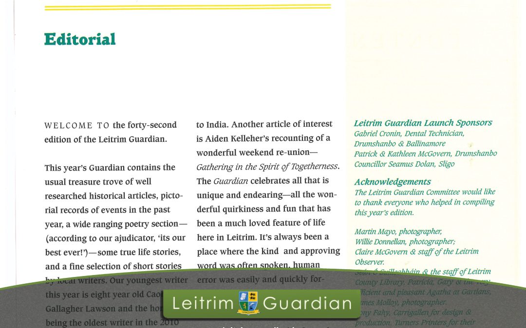 2 – From the Editor | LG2010