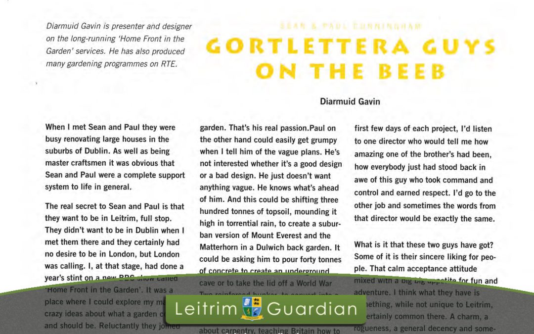 31 – Gortlettera Guys on the Beeb | LG2001