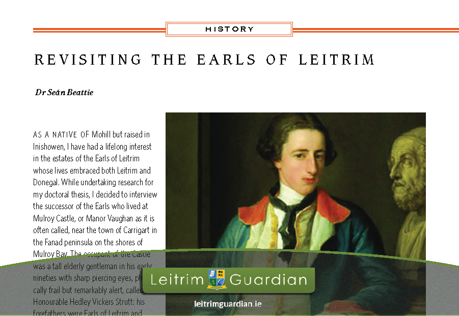 34 – Revisiting the Earls of Leitrim | LG2013