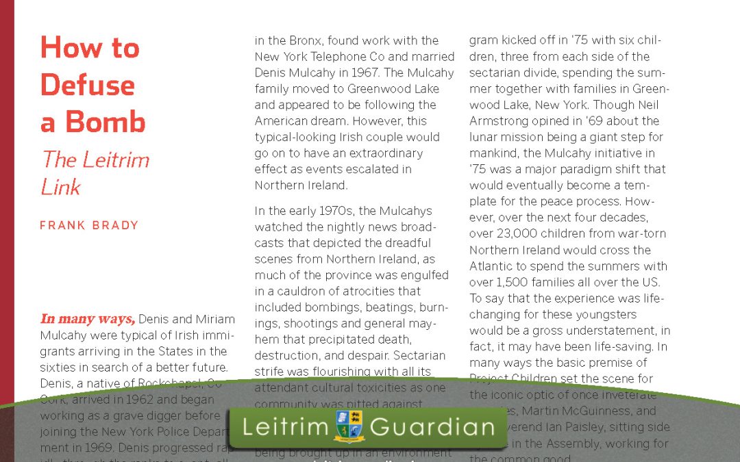 37 – How to defuse a bomb – the Leitrim link | LG2019