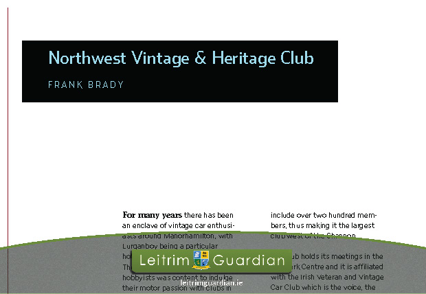 40 – Northwest Vintage and Heritage Club | LG2019