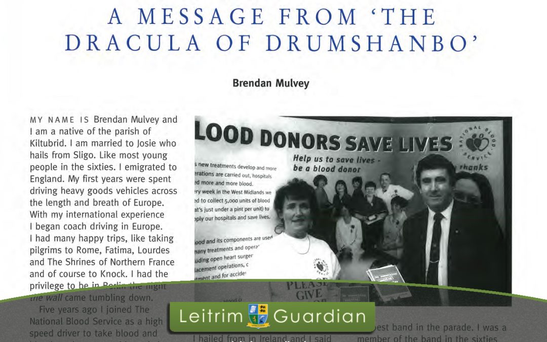 41 – A Message from the Dracula of Drumshanbo | LG2000