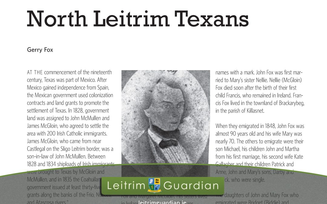 44 – North Leitrim Texans | LG2020