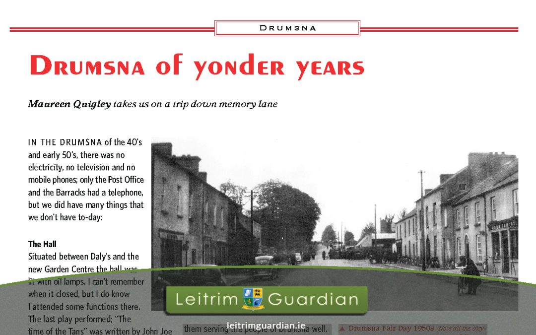 59 – Drumsna of Yonder Years | LG2013