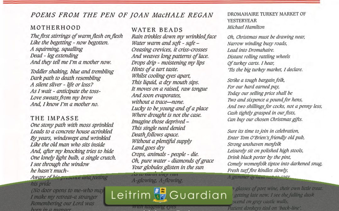 67 – Poems from the pen of Joan MacHale Regan | LG2005