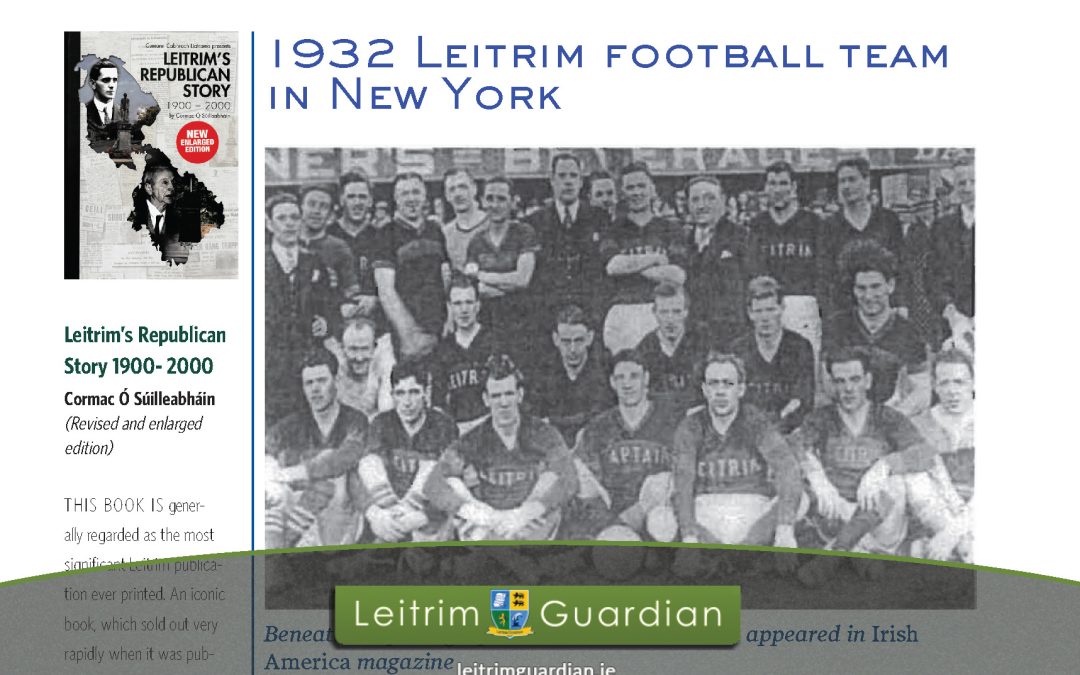 74 – 1932 Leitrim Football Team | LG2020