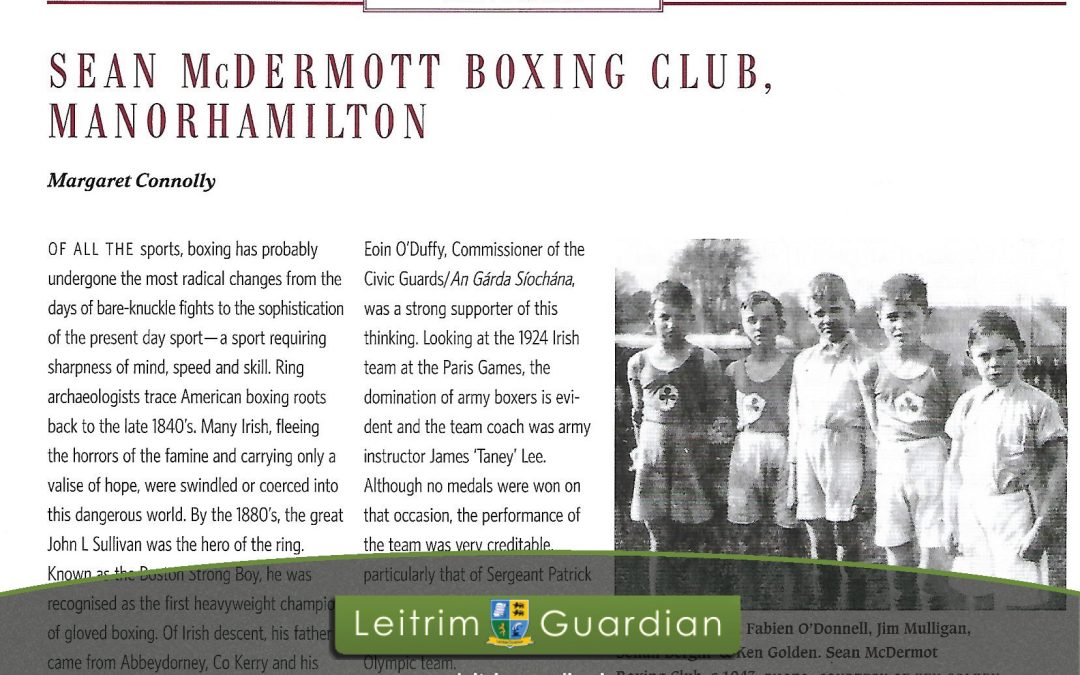 74 – Sean McDermott Boxing Club Manorhamilton | LG2015