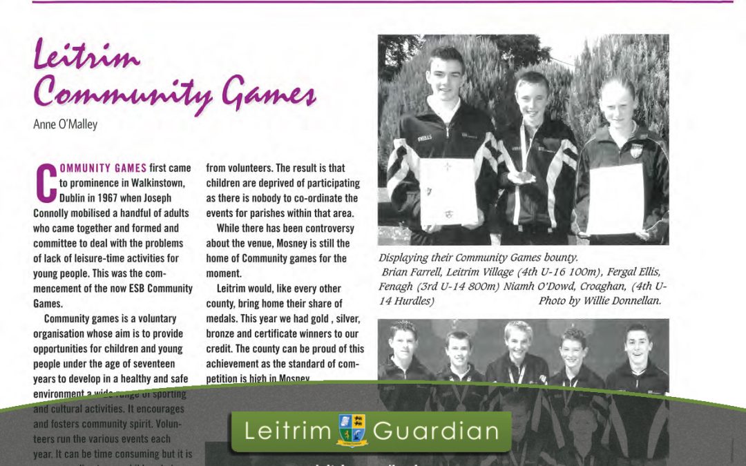 98 – Leitrim Community Games | LG2005