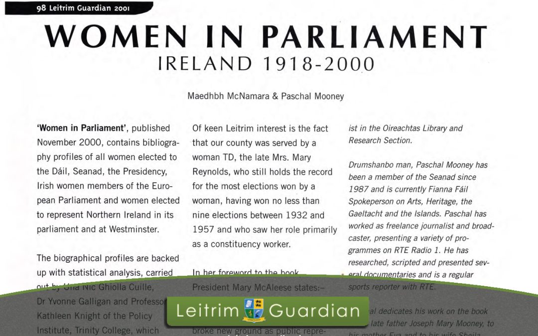 98 – Women in Parliament 1918-2000 | LG2001